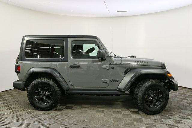 used 2021 Jeep Wrangler car, priced at $27,884