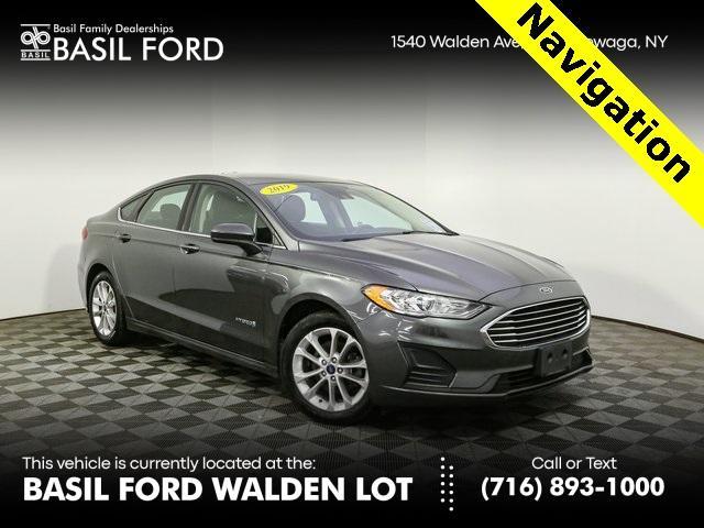 used 2019 Ford Fusion Hybrid car, priced at $18,496