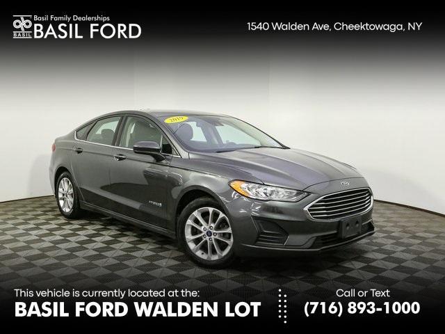 used 2019 Ford Fusion Hybrid car, priced at $18,496
