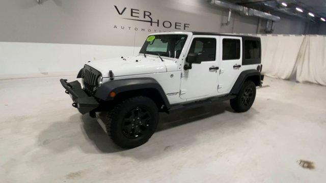 used 2017 Jeep Wrangler Unlimited car, priced at $19,900