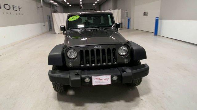 used 2016 Jeep Wrangler Unlimited car, priced at $15,900