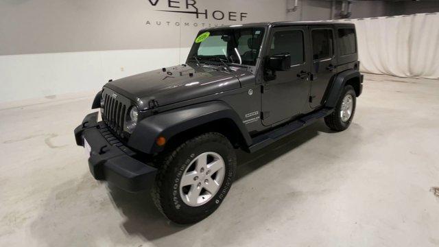 used 2016 Jeep Wrangler Unlimited car, priced at $15,900