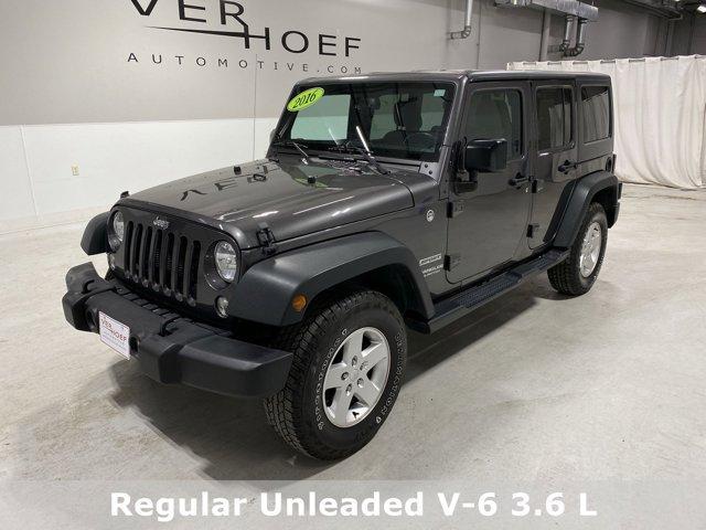 used 2016 Jeep Wrangler Unlimited car, priced at $15,900