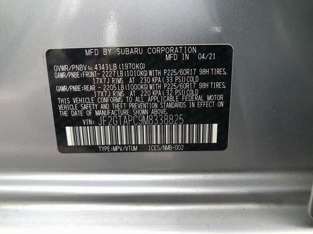 used 2021 Subaru Crosstrek car, priced at $26,977