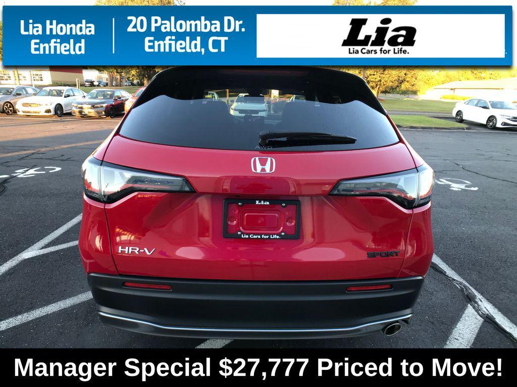 used 2024 Honda HR-V car, priced at $27,777