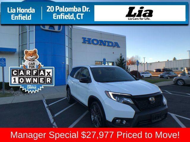 used 2021 Honda Passport car, priced at $27,977