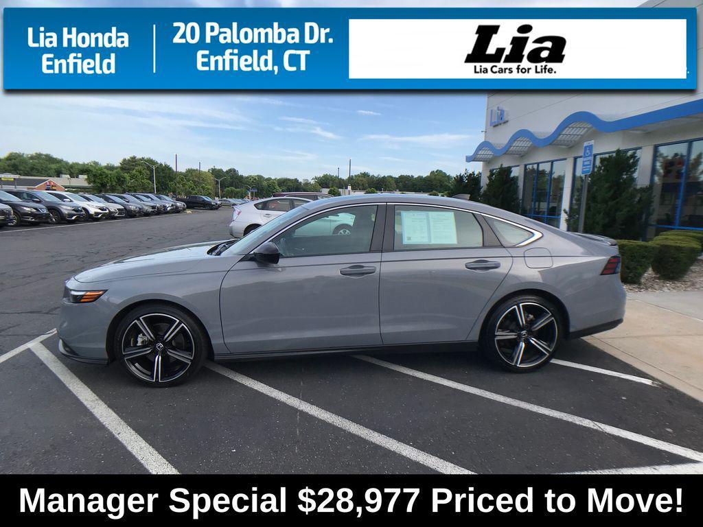 used 2024 Honda Accord Hybrid car, priced at $28,977
