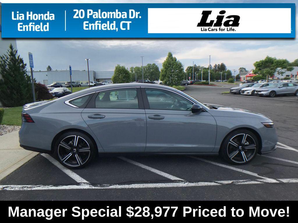used 2024 Honda Accord Hybrid car, priced at $28,977