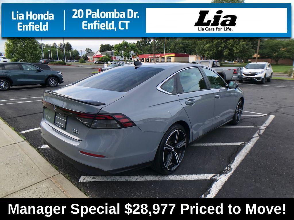 used 2024 Honda Accord Hybrid car, priced at $28,977