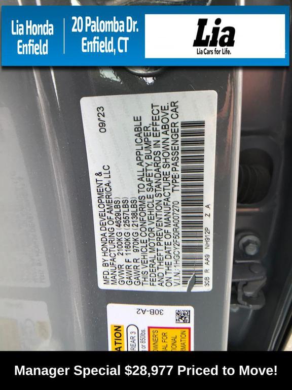 used 2024 Honda Accord Hybrid car, priced at $28,977
