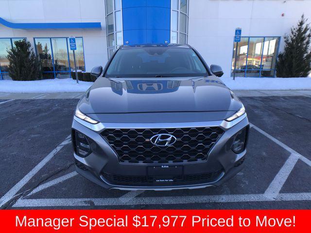 used 2019 Hyundai Santa Fe car, priced at $17,977