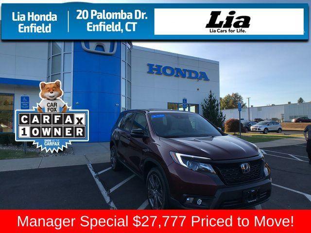 used 2021 Honda Passport car, priced at $27,777