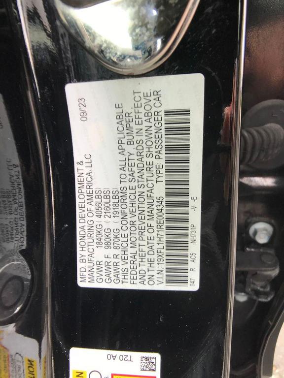 used 2024 Honda Civic car, priced at $25,977