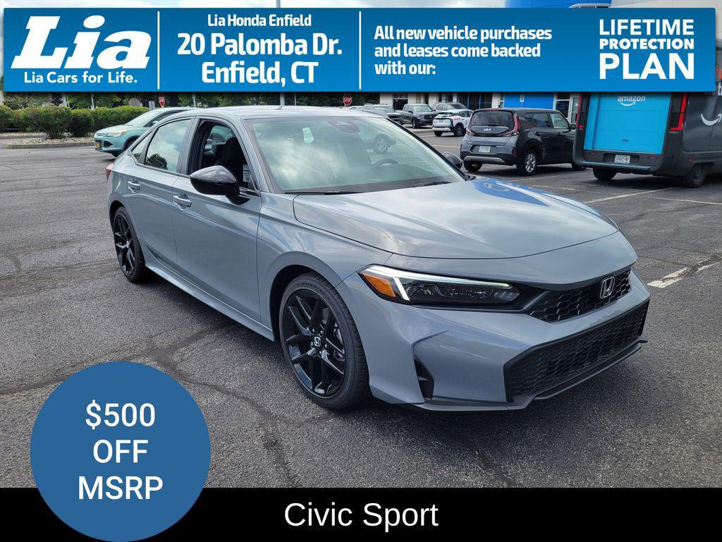 new 2026 Honda Civic car, priced at $28,200