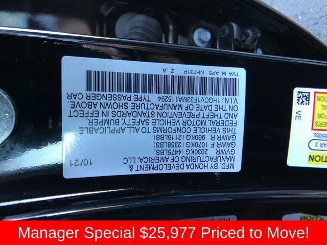 used 2021 Honda Accord car, priced at $24,977