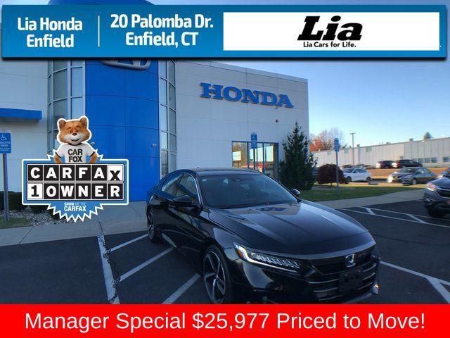 used 2021 Honda Accord car, priced at $25,977