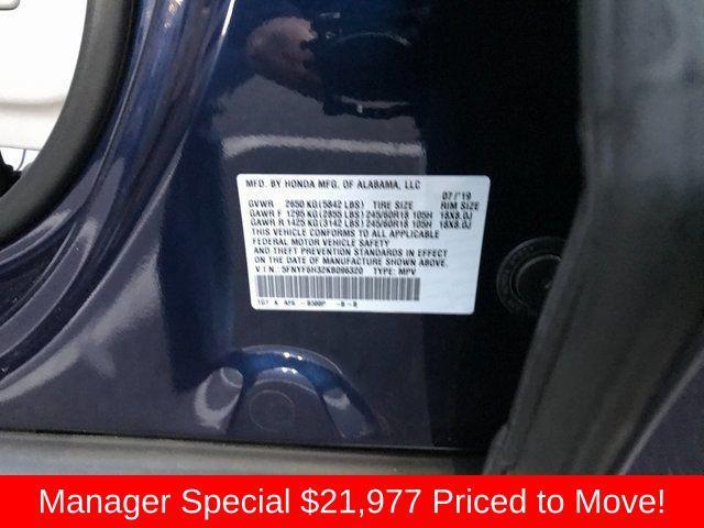 used 2019 Honda Pilot car, priced at $21,977