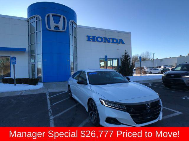 used 2022 Honda Accord car, priced at $26,777