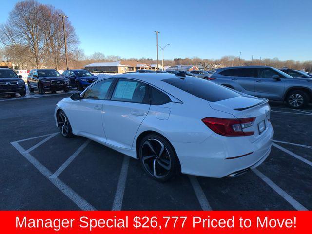 used 2022 Honda Accord car, priced at $26,777