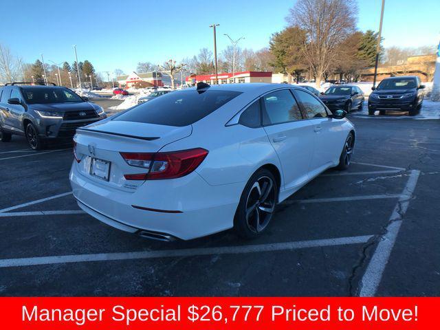 used 2022 Honda Accord car, priced at $26,777