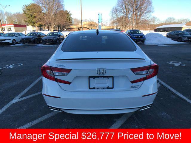 used 2022 Honda Accord car, priced at $26,777