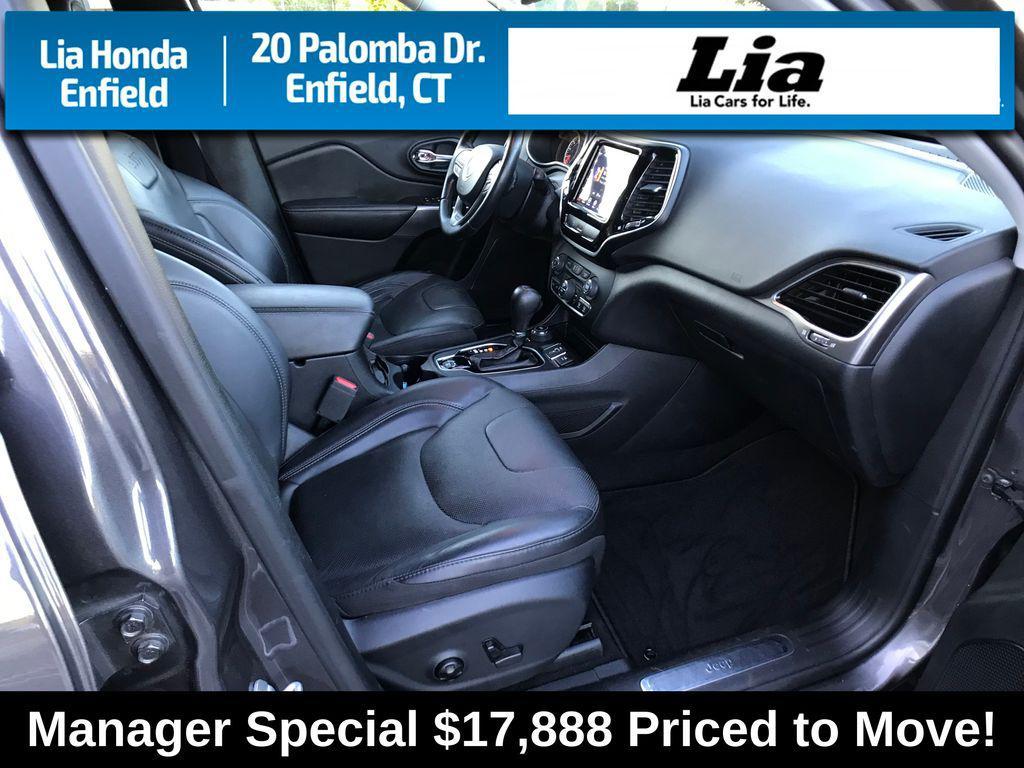 used 2019 Jeep Cherokee car, priced at $17,888