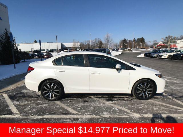 used 2015 Honda Civic car, priced at $14,977