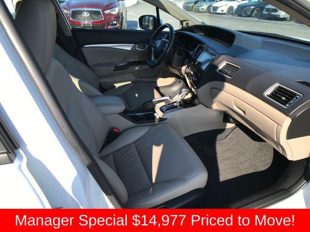 used 2015 Honda Civic car, priced at $14,977