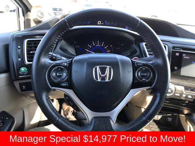 used 2015 Honda Civic car, priced at $14,977