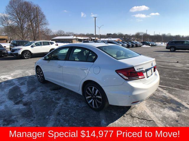 used 2015 Honda Civic car, priced at $14,977