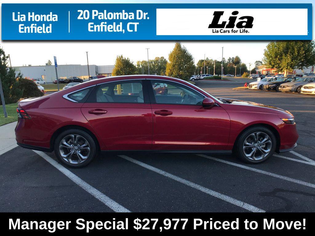 used 2024 Honda Accord car, priced at $27,977