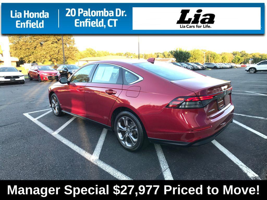 used 2024 Honda Accord car, priced at $27,977