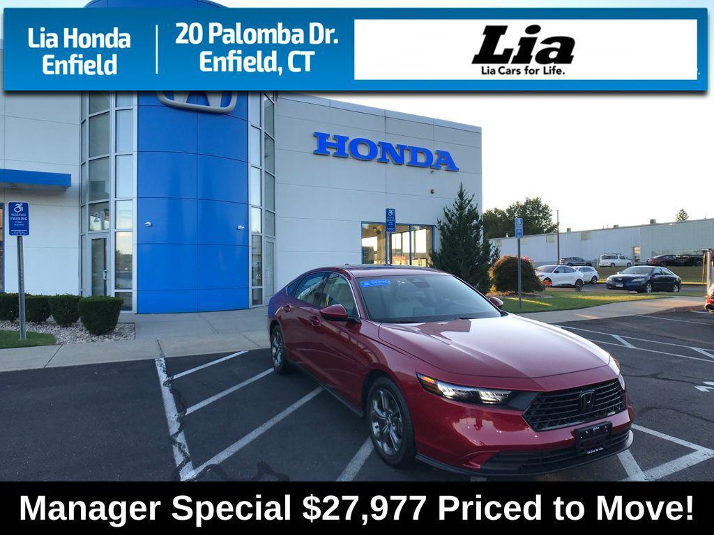 used 2024 Honda Accord car, priced at $27,977