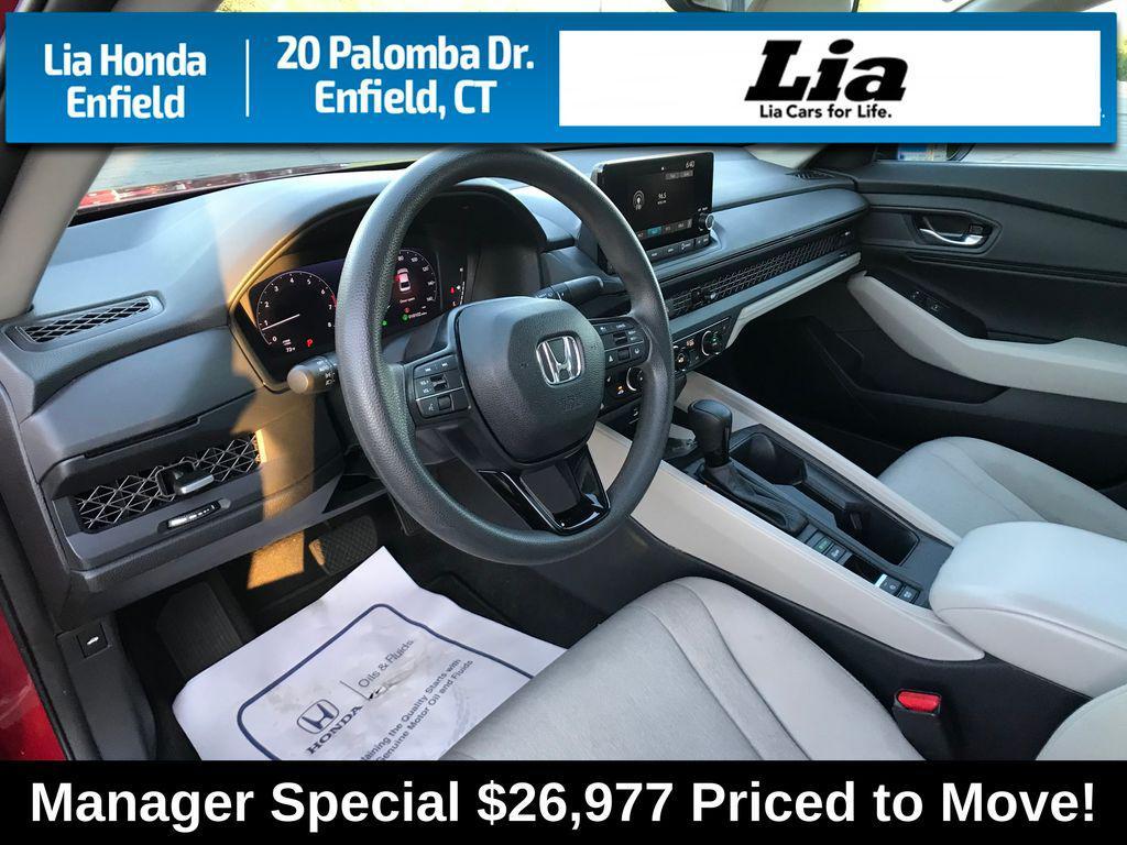 used 2024 Honda Accord car, priced at $26,977