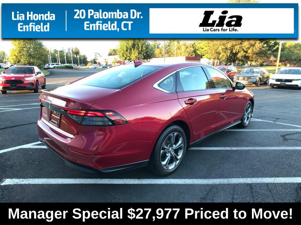 used 2024 Honda Accord car, priced at $27,977