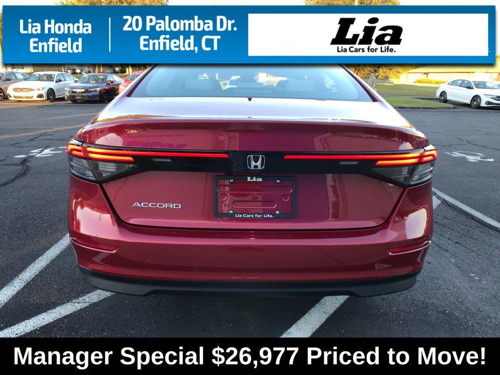 used 2024 Honda Accord car, priced at $26,977