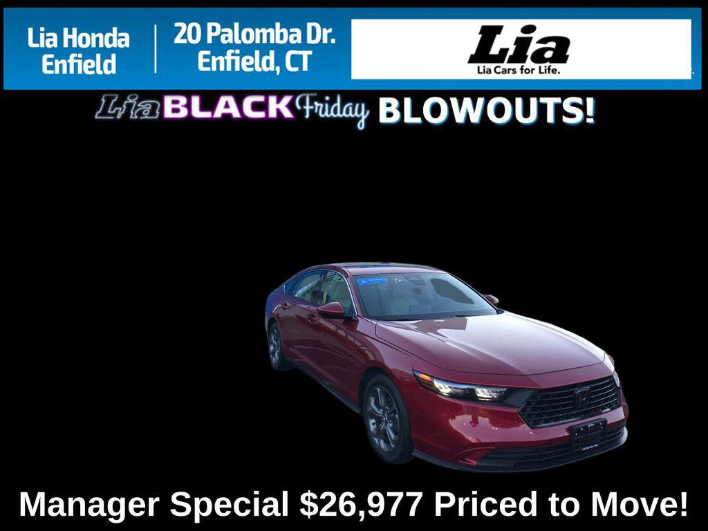 used 2024 Honda Accord car, priced at $26,977