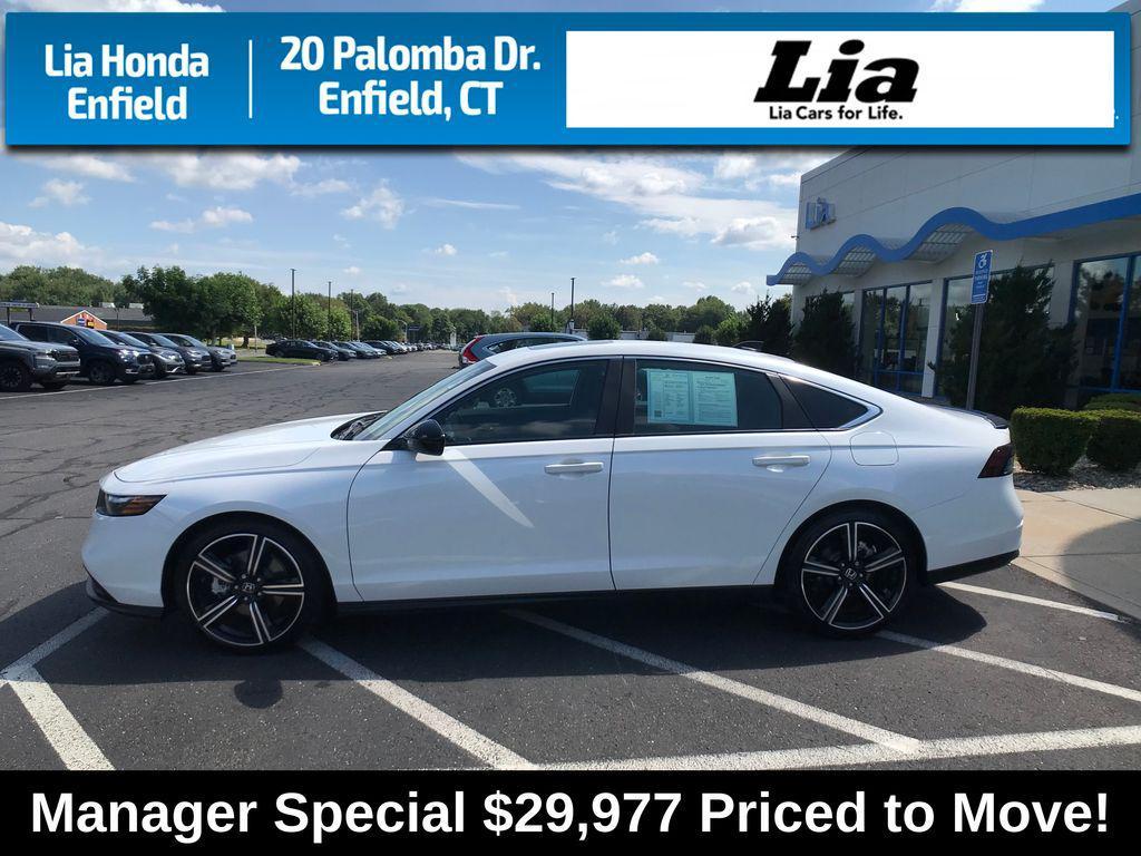 used 2025 Honda Accord Hybrid car, priced at $29,977