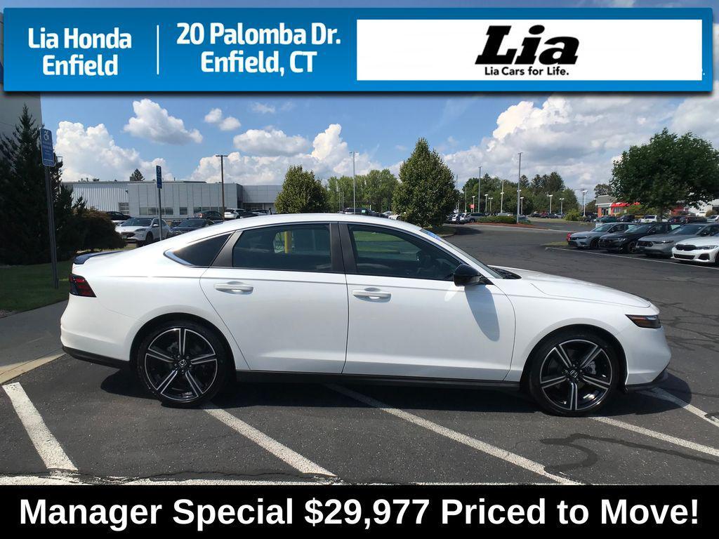 used 2025 Honda Accord Hybrid car, priced at $29,977
