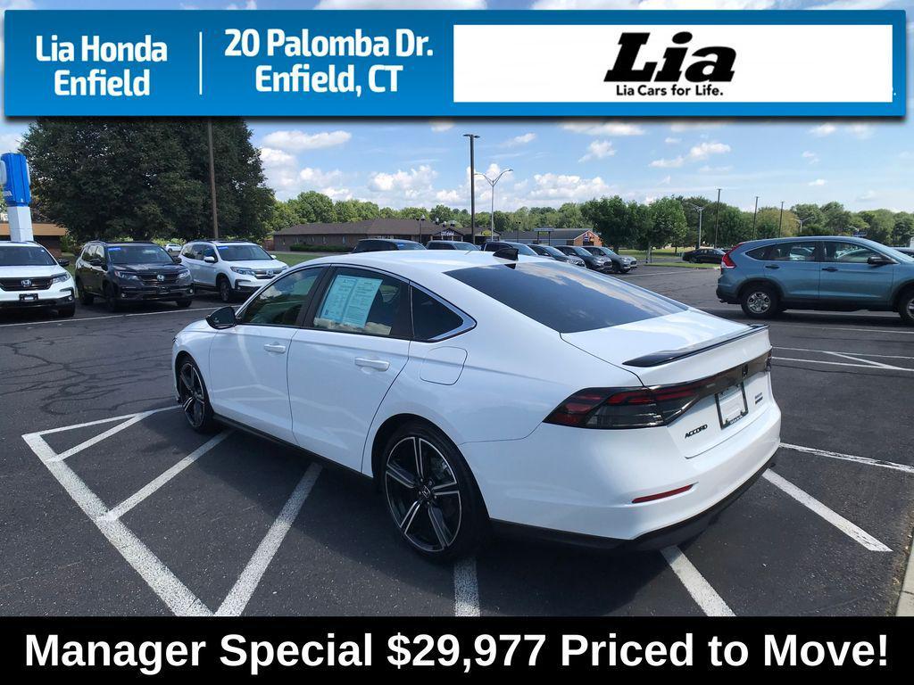 used 2025 Honda Accord Hybrid car, priced at $29,977