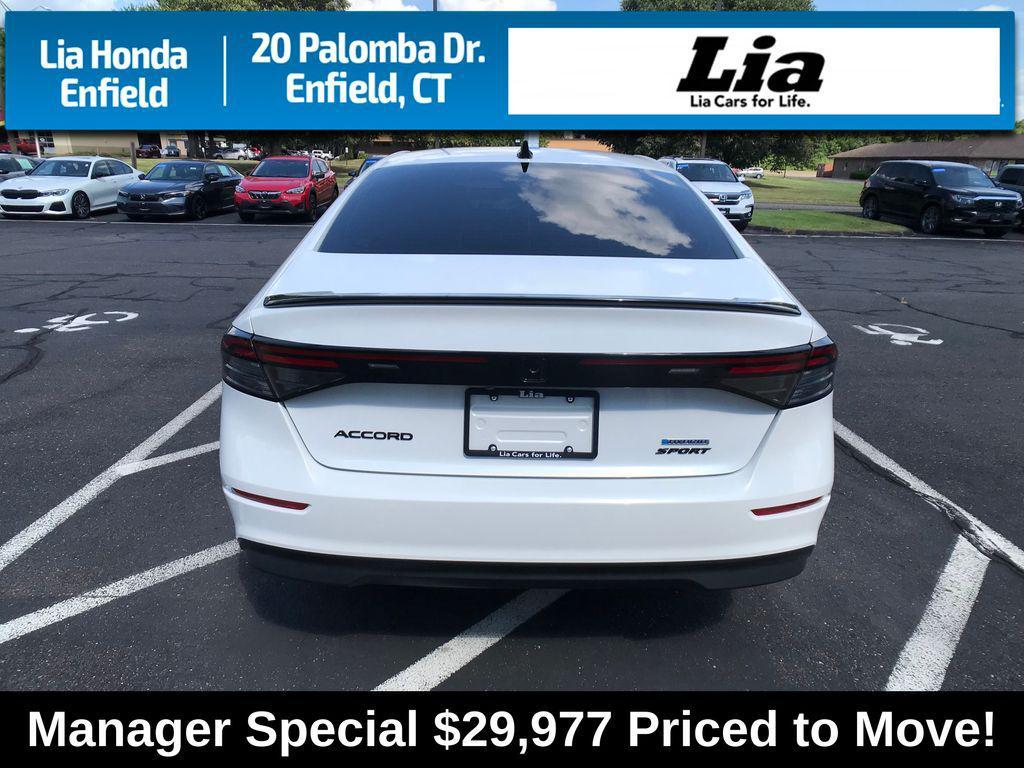 used 2025 Honda Accord Hybrid car, priced at $29,977