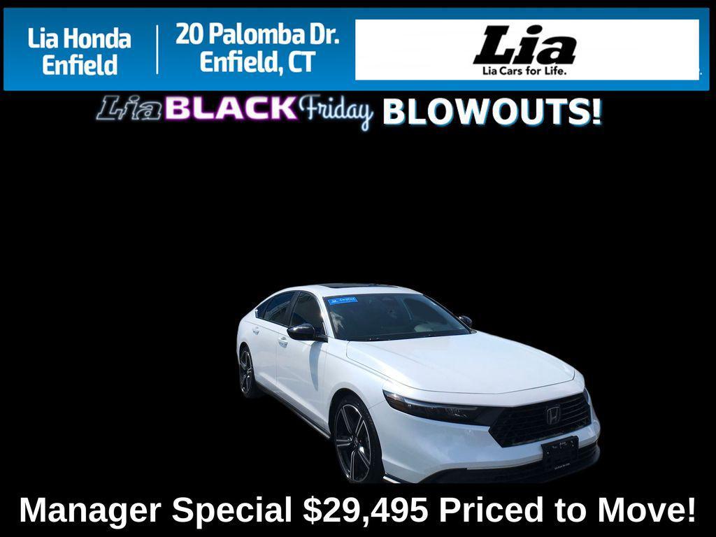 used 2025 Honda Accord Hybrid car, priced at $29,495