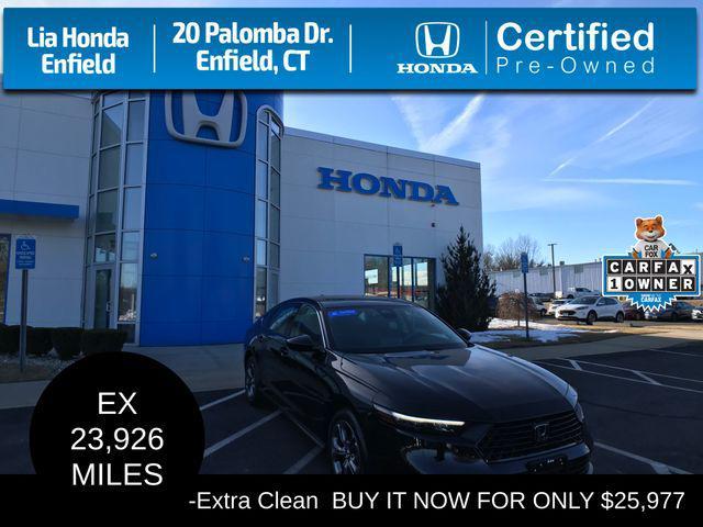 used 2023 Honda Accord car, priced at $25,977