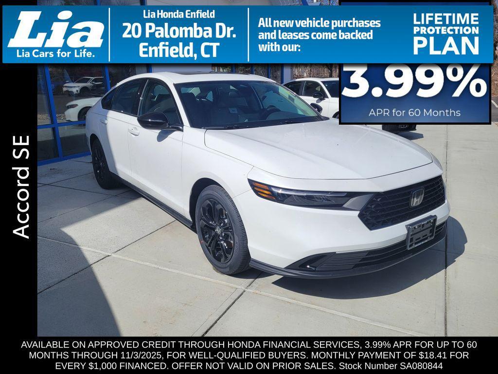 new 2025 Honda Accord car, priced at $32,210