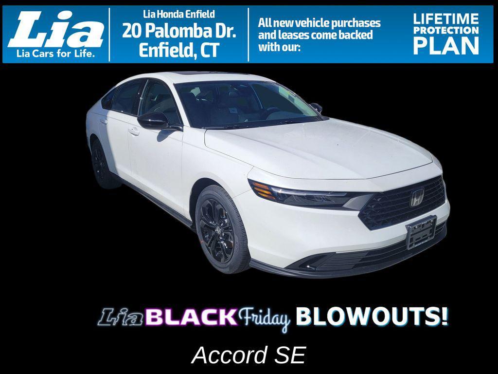 new 2025 Honda Accord car, priced at $32,210