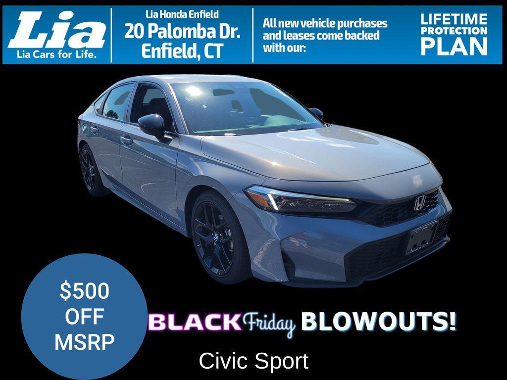 new 2026 Honda Civic car, priced at $29,445