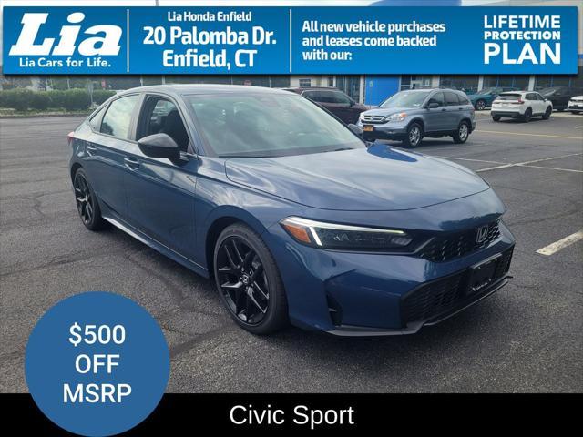 new 2026 Honda Civic car, priced at $28,200