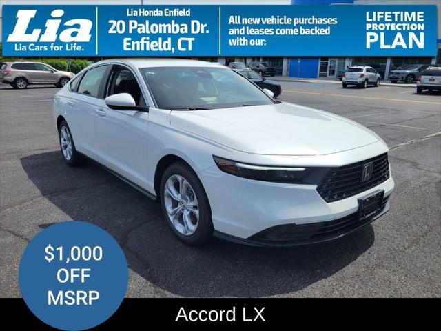 new 2025 Honda Accord car, priced at $29,900