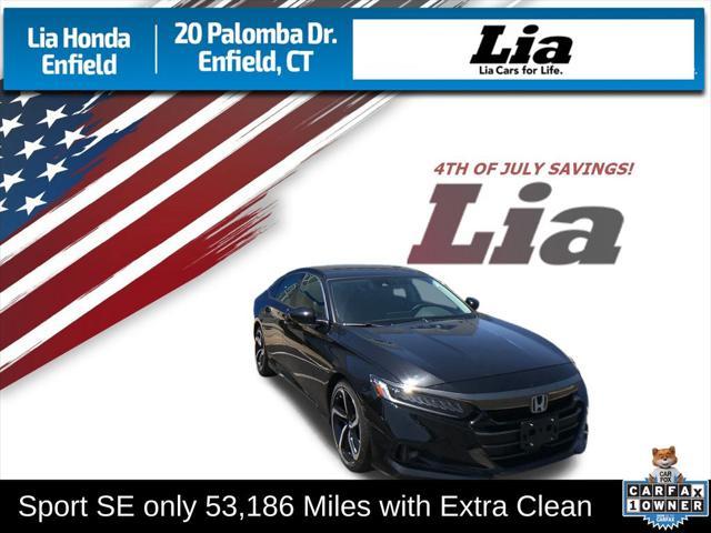 used 2021 Honda Accord car, priced at $24,977
