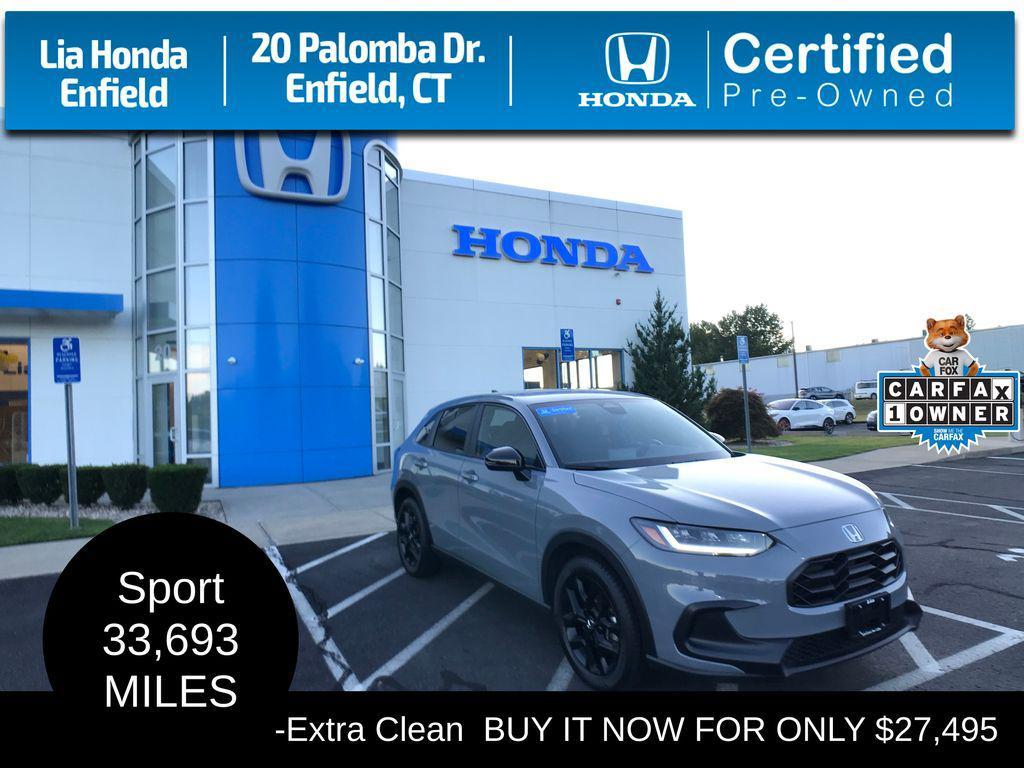 used 2024 Honda HR-V car, priced at $27,495